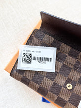 Load image into Gallery viewer, LOUIS VUITTON Damier Ebene Sarah Wallet
