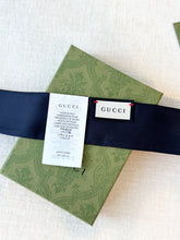 Load image into Gallery viewer, GUCCI GG Printed Silk Twill Scarf / Multicolor
