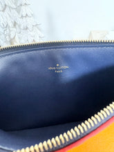 Load image into Gallery viewer, LOUIS VUITTON Monogram Empreinte Leather Zippy Coin Holder - Navy / Red
