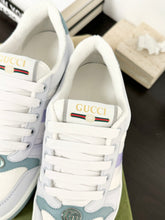 Load image into Gallery viewer, GUCCI 2024 Women’s Screener Sneaker in Light Blue - EU37.5
