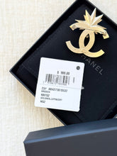 Load image into Gallery viewer, CHANEL 23P Classic CC Logo Gold, Blue, Pink &amp; Crystal Brooch
