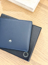 Load image into Gallery viewer, MONTBLANC Meisterstück Money Clip Wallet in Blue
