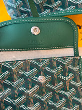 Load image into Gallery viewer, 💚NEW! 2025 GOYARD Anjou Reversible Mini Tote Bag / Green
