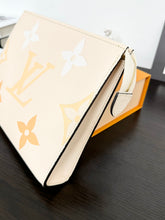 Load image into Gallery viewer, LOUIS VUITTON 2021 Monogram Empriente Leather Toiletry Pouch 26 in Cream Saffron
