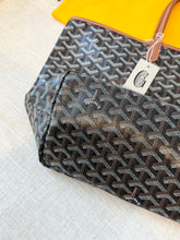 Load image into Gallery viewer, ✨CLASSIC✨2025 GOYARD Saint Louis PM Tote Bag / Black &amp; Tan
