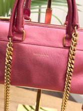 Load image into Gallery viewer, SAINT LAURENT Metallic Pink Mini Duffle Bag
