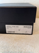 Load image into Gallery viewer, SAINT LAURENT Patent Leather Vernice Grupy 110 Slingback Pumps / Black / 37 EU
