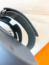 Load image into Gallery viewer, HERMES 2024 Suede Chypre Techno Sandals / Bleu Tonnerre / EU38
