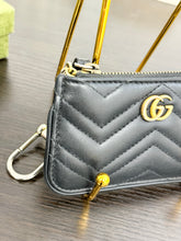 Load image into Gallery viewer, GUCCI GG Marmont Key Case in Black
