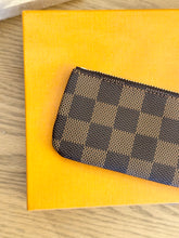 Load image into Gallery viewer, LOUIS VUITTON Damier Ebene Canvas Cles Chain Key Pouch
