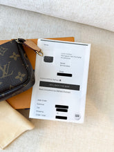 Load image into Gallery viewer, LOUIS VUITTON Monogram Canvas Mini Pochette Accessories
