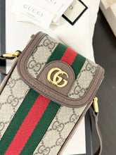 Load image into Gallery viewer, ▪️SOLD▪️GUCCI GG Supreme Monogram Web Mini Ophidia Crossbody Bag
