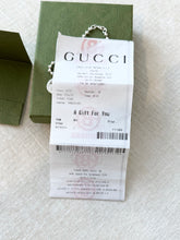 Load image into Gallery viewer, GUCCI Sterling Silver Brit GG Pendant Bracelet
