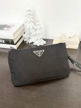 Load image into Gallery viewer, PRADA Tessuto Nylon Wristlet Pouch - Nero
