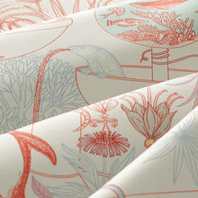 Load image into Gallery viewer, HERMES Precious Paradise scarf 90 / Argent / Rose / Aqua
