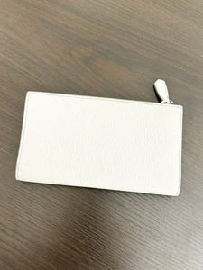 PRADA Large Leather Wallet in Pale Blue