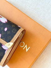 Load image into Gallery viewer, LOUIS VUITTON Takashi Murakami Cherry Blossom Monogram Long Wallet
