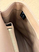 Load image into Gallery viewer, GUCCI Deco Logo-Embellished Quilted Leather Shoulder Bag in Beige
