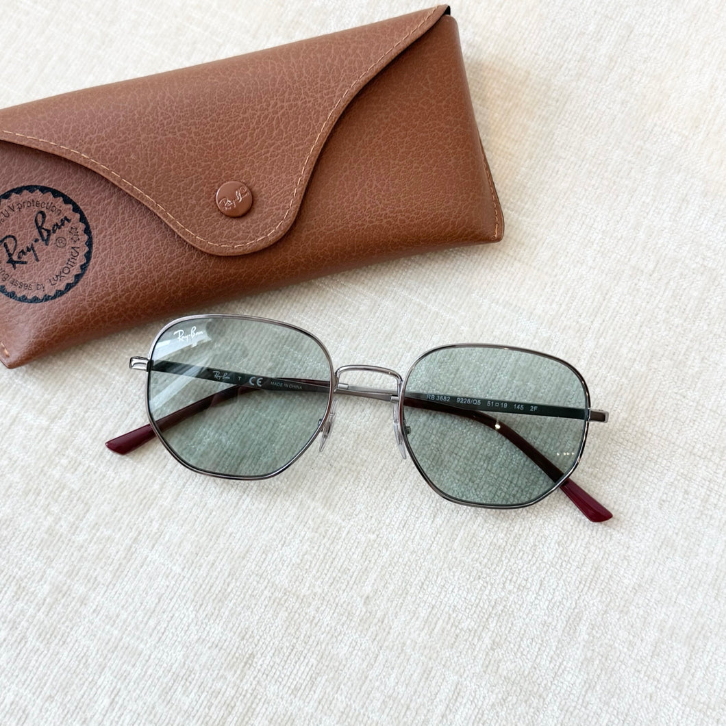 Ray-Ban RB3682 Polarized Square Sunglasses