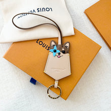 Load image into Gallery viewer, LOUIS VUITTON 2025 Monogram LV Dog Bag Charm
