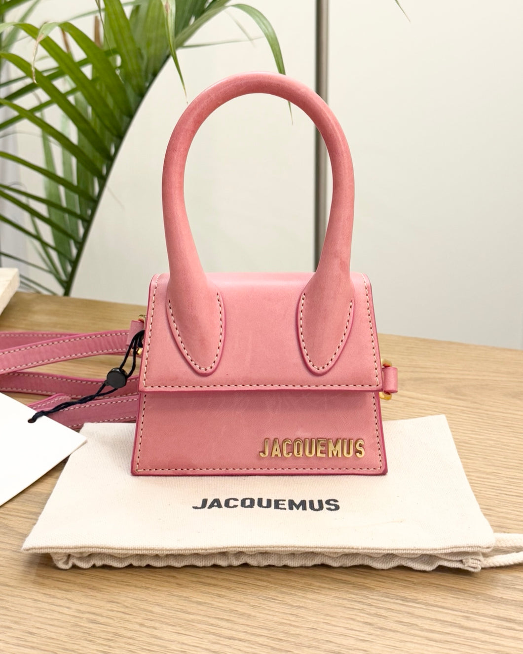 Jacquemus Le Chiquito' Signature Mini Handbag in Pink