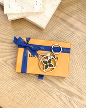 Load image into Gallery viewer, LOUIS VUITTON 2022 Puzzle Flower Monogram Keyring
