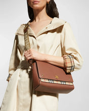 Load image into Gallery viewer, [SOLD]BURBERRY 2024 Vintage Check Note Crossbody Bag in Tan
