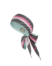 Load image into Gallery viewer, GUCCI Polka Dot Print Silk Headscarf / M no
