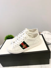 Load image into Gallery viewer, GUCCI Women’s White Ace Leather Sneakers EU36/US6.5
