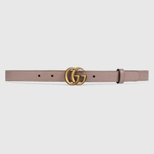 Load image into Gallery viewer, [SOLD] GUCCI GG Leather Belt in Dusty Pink 85-34
