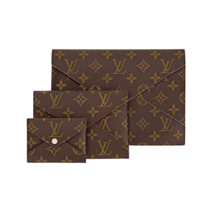 LOUIS VUITTON 2021 Monogram Pochette Kirigami Medium Pouch