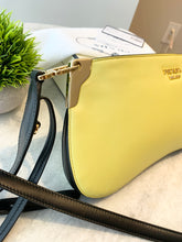 Load image into Gallery viewer, PRADA City Calf Sidonie Crossbody Bag In Cedro/Black
