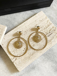 VERSACE Medusa Earrings In Gold