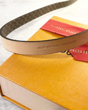 Load image into Gallery viewer, Louis Vuitton Monogram Skinny Belt
