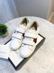 GUCCI New Ace Logo Sneakers In White EU37