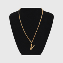 Load image into Gallery viewer, VERSACE Virtus Brass Necklace In Gold
