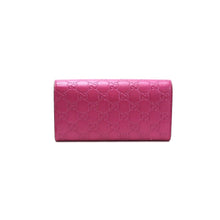 Load image into Gallery viewer, GUCCI Guccissima Shima Bow Continental Long Flap Wallet
