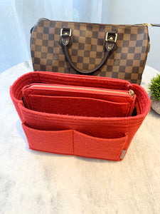 LOUIS VUITTON Damier Ebene Speedy 30 Satchel Bag