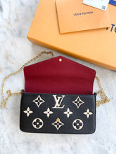 Load image into Gallery viewer, [SOLD]Louis Vuitton 2022 Pochette Felicie GM Bicolor Monogram Crossbody Bag
