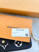 Load image into Gallery viewer, [SOLD]Louis Vuitton 2022 Pochette Felicie GM Bicolor Monogram Crossbody Bag
