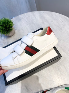 GUCCI New Ace Logo Sneakers In White EU37