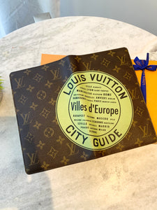 LOUIS VUITTON Monogram Villes D'europe City Guide Notebook Cover