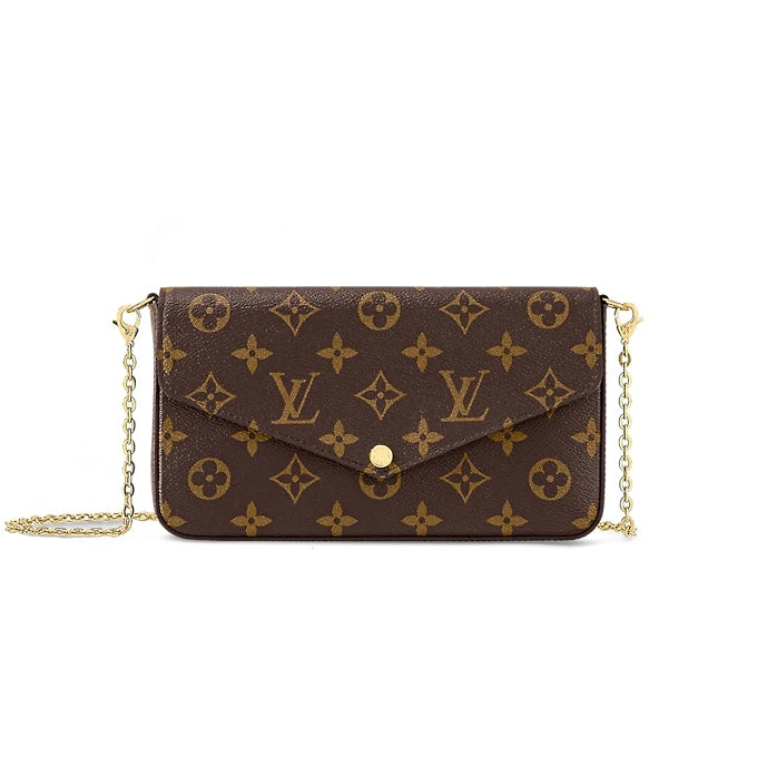 Louis Vuitton 2022 Felicie Pochette Monogram Crossbody Bag