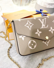 Load image into Gallery viewer, LOUIS VUITTON Felicie Pochette Monogram Empriente Leather Crossbody Bag
