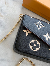 Load image into Gallery viewer, [SOLD]Louis Vuitton 2022 Pochette Felicie GM Bicolor Monogram Crossbody Bag
