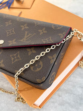 Load image into Gallery viewer, Louis Vuitton 2022 Felicie Pochette Monogram Crossbody Bag
