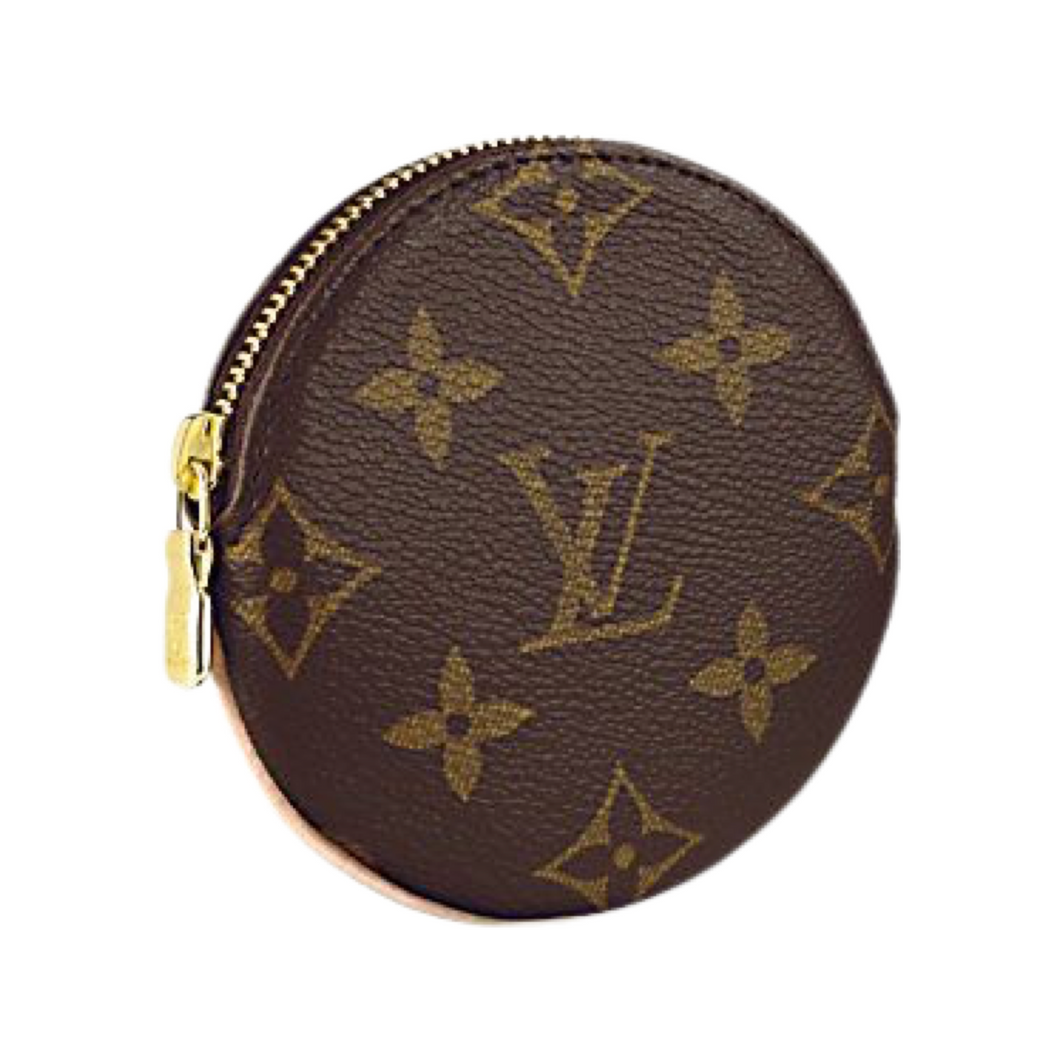 LOUIS VUITTON Monogram Round Coin Purse