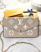 Load image into Gallery viewer, LOUIS VUITTON Felicie Pochette Monogram Empriente Leather Crossbody Bag
