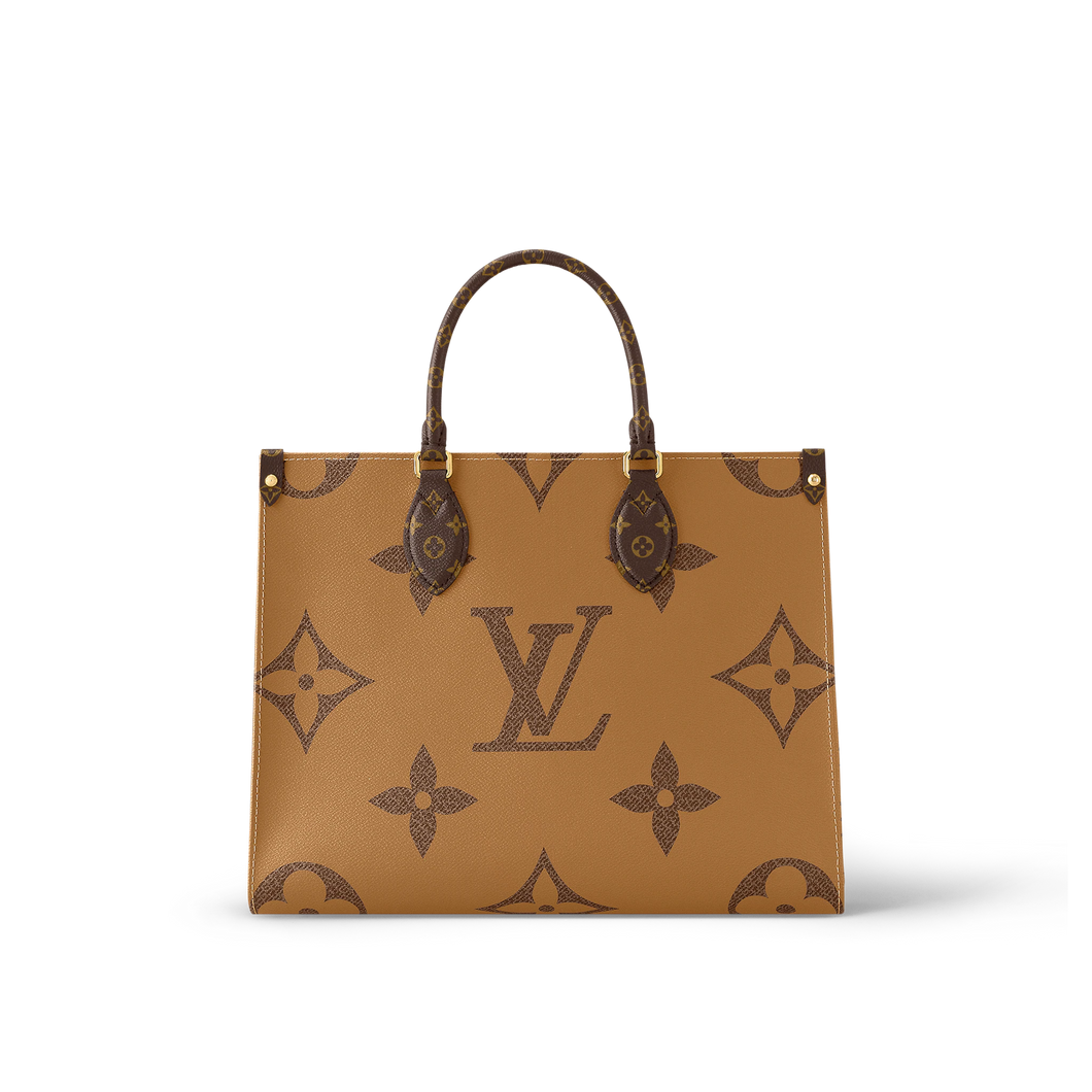 LOUIS VUITTON OnTheGo MM Monogram Reserve Canvas Tote Bag