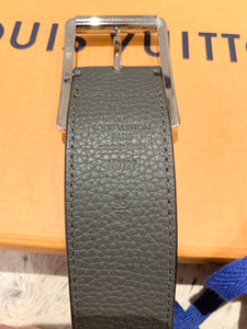 LOUIS VUITTON Men’s Reverso 40mm Reversible Belt In Black 95/38